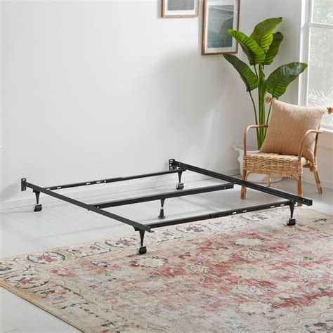 queen size bed frame metal cheap